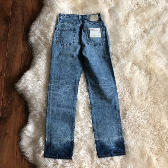 AG The Phoebe High Rise Slim Straight Leg Jeans - Picture 7 of 10